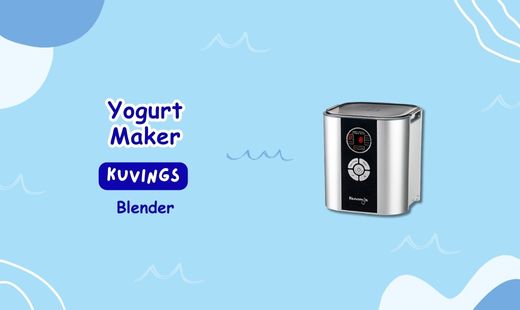 Blender KUVINGS Yogurt Maker Kini anda dapat membuat yogurt ala yunani favorite anda menggunakan alat dari KUVINGS Yogurt maker yang membuat fermentasi menjadi otomatis sangat mudah digunakan dan bergaya sederhana sangat cocok untuk menunjang aktifitas dapur anda.