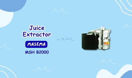 Juice Extrator MASEMA MSH B2000 merupakan mesin untuk membuat jus buah. Beli Produk MASEMA termurah di Indonesia! Belanja online di DuniaMasak sekarang dan temukan diskon Produk MASEMA lainnya untuk mendapatkan harga terbaik.