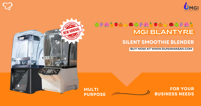 ilent Smoothie Blender Blantyre S500 MGI adalah blender canggih yang dirancang khusus untuk menghasilkan smoothie dan minuman sehat dengan suara minimal, sehingga ideal untuk digunakan di cafe atau kantor tanpa mengganggu ketenangan. Dengan motor bertenaga dan bilah stainless steel yang tajam, blender ini mampu menghaluskan buah, sayur, es, dan bahan-bahan keras lainnya dengan mudah. Fitur teknologi pengurangan kebisingan membuatnya menjadi pilihan tepat bagi mereka yang menginginkan kinerja optimal tanpa suara berisik.