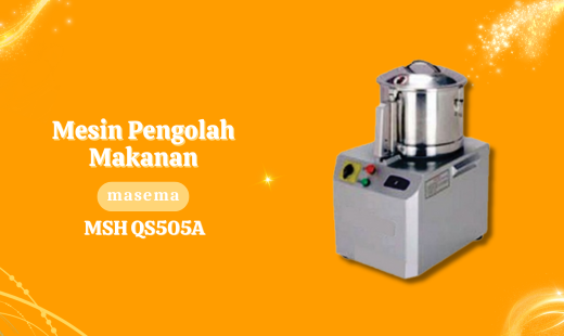 Mesin Pengolah Makanan MASEMA MSH QS505A Merupakan mesin Food Cutter adalah Mesin untuk mengiris, memotong buah dan sayuran. Terbuat dari besi anti karat sehingga hasilnya bersih dan higienis. Beli Produk MASEMA termurah di Indonesia! Belanja online di DuniaMasak sekarang dan temukan diskon Produk MASEMA lainnya untuk mendapatkan harga terbaik.