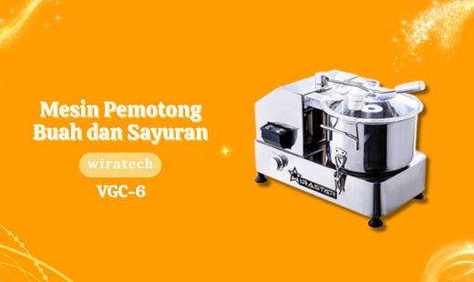 Food Cutter VGC-6 bergaransi resmi dengan harga termurah dan sparepart terlengkap. Food Cutter VGC-6 ini memiliki Power: 950 Watt, Capacity: 320 kg/hour, Weight: 20.6 kg. Serta Machine Size: 57 x 37 x 44 cm. Segera hubungi kami untuk jenis & tipe mesin yang anda cari.