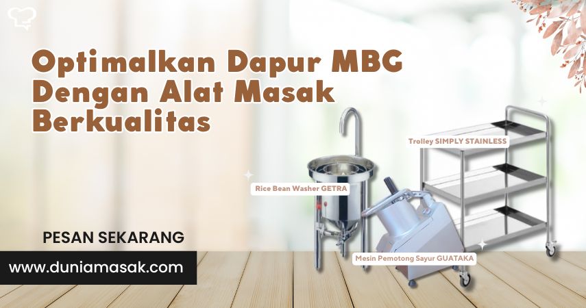 DAPATKAN Peralatan Dapur Termurah! Mulai Usaha Kuliner Sehat dengan Paket Dapur MBG Sekarang!