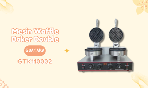 MESIN WAFFLE BAKER DOUBLE GUATAKA GTK110002 Waffle Baker atau Waffle Maker adalah alat untuk mempermudah membuat Waffle, dengan memakai mesin Waffle atau Waffle Baker bisa membuat kue Waffle dengan berbagai tampilan bentuk sesuai dengan cetakan yang ada pada alat tersebut , selain itu dengan memakai Waffle Baker/ Waffle Bakery akan bisa mempercepat proses pembuatan waffle itu sendiri. Beli Produk GUATAKA termurah di Indonesia! Belanja online di Duniamasak sekarang dan temukan diskon Produk GUATAKA lainnya untuk mendapatkan harga terbaik. Nikmati promo dan tawaran ekslusif untuk produk GUATAKA disertai dengan Layanan Customer service terbaik dan berbagai pilihan jenis pengiriman dan pembayaran termudah.