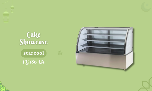 Cake Showcase STARCOOL CG 180 FA adalah etalase untuk memajang aneka kue/roti. Beli Produk STARCOOL termurah di Indonesia! Belanja online di Duniamasak sekarang dan temukan diskon Produk STARCOOL lainnya untuk mendapatkan harga terbaik. Nikmati promo dan tawaran ekslusif untuk produk STARCOOL disertai dengan Layanan Customer service terbaik dan berbagai pilihan jenis pengiriman dan pembayaran termudah.