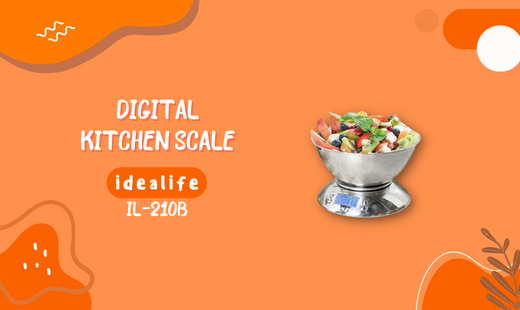 Digital Kitchen Scale – Timer + Bowl, 5KG/1GR – Timbangan Kue Digital – IDEALIFE IL–210b, Beli Produk IDEALIFE termurah di Indonesia! Belanja online di DuniaMasak sekarang dan temukan diskon Produk IDEALIFE lainnya untuk mendapatkan harga terbaik.