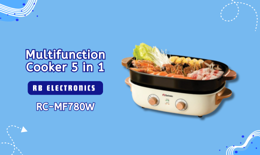 PRB-Multifunction Cooker adalah sebuah alat yang memudahkan Anda dalam menghasilkan berbagai jenis masakan, mulai dari memanggang, mengukus, membuat takoyaki, kue, hingga beragam menu yang direbus. Dapatkan kemudahan mengolah berbagai jenis menu masakan hanya dengan 1 alat.