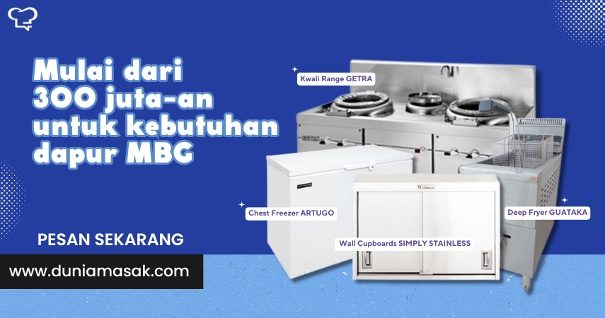 DAPATKAN Peralatan Dapur Termurah! Mulai Usaha Kuliner Sehat dengan Paket Dapur MBG Sekarang!