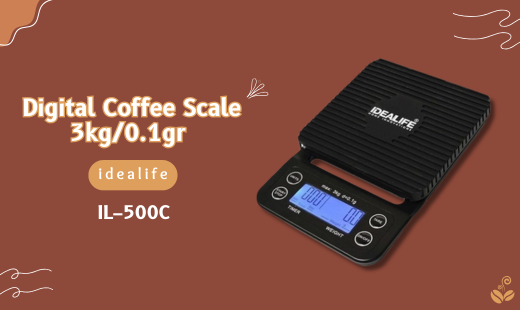Digital Coffee Scale – 3Kg/0.1GR – Timbangan Kopi 3Kg/0.1Gr – IDEALIFE IL–500c, Beli Produk IDEALIFE termurah di Indonesia! Belanja online di DuniaMasak sekarang dan temukan diskon Produk IDEALIFE lainnya untuk mendapatkan harga terbaik.