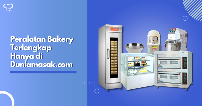 Produk lainnya dari Peralatan Bakery dengan harga murah dan bersaing. Kami menjamin bahwa seluruh produk yang kami jual memiliki garansi resmi distributor Peralatan Bakery. Duniamasak.com menjual berbagai Peralatan Bakery terlengkap. Selain itu, kami juga menjual Peralatan Bakery Cake Showcase, Peralatan Bakery Planetary Mixer, Peralatan Bakery Spiral Mixer, Peralatan Bakery Aksesoris Baking, Peralatan Bakery Timbangan Dapur dan masih banyak lagi yang dapat Anda temukan di DuniaMasak.com.