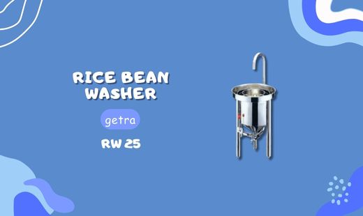 Rice Bean Washer GETRA RW 25 Mesin pencuci beras/kacang-kacangan ini menggunakan pompa air (water pump) dengan tekanan air minimal. Beli Produk GETRA termurah di Indonesia! Belanja online di DuniaMasak sekarang dan temukan diskon Produk GETRA lainnya untuk mendapatkan harga terbaik.