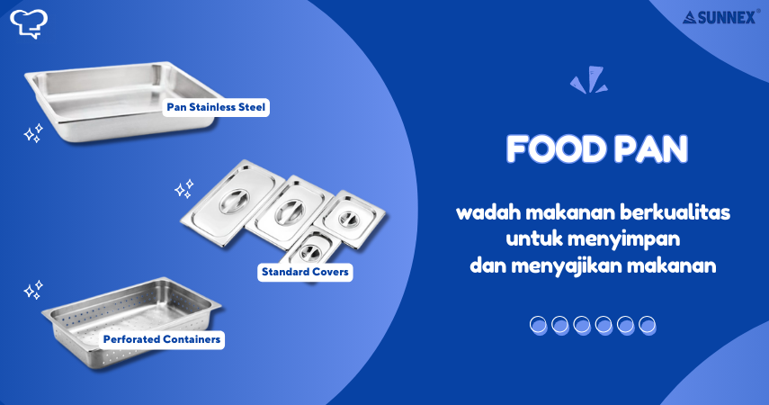 Produk lainnya dari Food Pan SUNNEX dengan harga murah dan bersaing. Kami menjamin bahwa seluruh produk yang kami jual memiliki garansi resmi dari Food Pan SUNNEX. Duniamasak.com menjual berbagai Food Pan SUNNEX terlengkap. Selain itu, kami juga menjual Peralatan Dapur SUNNEX, Food Pan SUNNEX, Peralatan Masak SUNNEX, Perlengkapan Dapur Lainnya SUNNEX, dan Peralatan Bar dan Minuman
