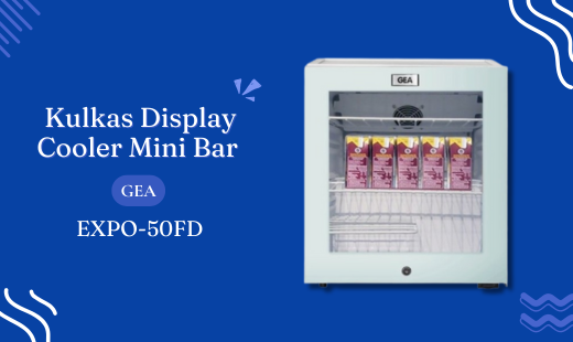 Kulkas Chiller Lemari Pendingin Showcase Display Cooler Mini Bar GEA EXPO-50FD Putih, showcase pendingin yang digunakan untuk menyimpan minuman agar tetap terlihat rapih. Pendingin ini didesain dengan interior lampu di atas dan sistem kipas pendinginan. Beli Produk GEA termurah di Indonesia sekarang dan temukan diskon Produk GEA lainnya untuk mendapatkan harga terbaik. Nikmati promo dan tawaran ekslusif untuk produk GEA disertai dengan Layanan Customer service terbaik dan berbagai pilihan jenis pengiriman dan pembayaran termudah.