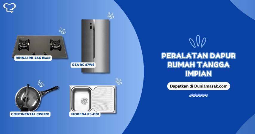 Produk lainnya dari Peralatan Dapur dengan harga murah dan bersaing. Kami menjamin bahwa seluruh produk yang kami jual memiliki garansi resmi distributor Peralatan Dapur. Duniamasak.com menjual berbagai Peralatan Dapur terlengkap. Selain itu, kami juga menjual Peralatan Dapur Gas Rice Cooker, Peralatan Dapur Mesin Sealer, Peralatan Dapur Steamer, Peralatan Dapur Presto Listrik, Peralatan Dapur Tempat Bumbu Set dan masih banyak lagi yang dapat Anda temukan di DuniaMasak.com.