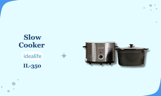 Slow Cooker (5.0Litre) – IDEALIFE IL-350, Beli Produk IDEALIFE termurah di Indonesia! Belanja online di DuniaMasak sekarang dan temukan diskon Produk IDEALIFE lainnya untuk mendapatkan harga terbaik.