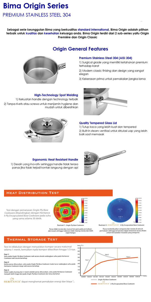 Panci BIMA Origin Classic Saucepan B2001116